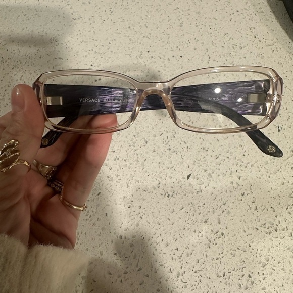 VERSACE Purple Mother of Pearl FRAMES 3129H EUC - Picture 1 of 4